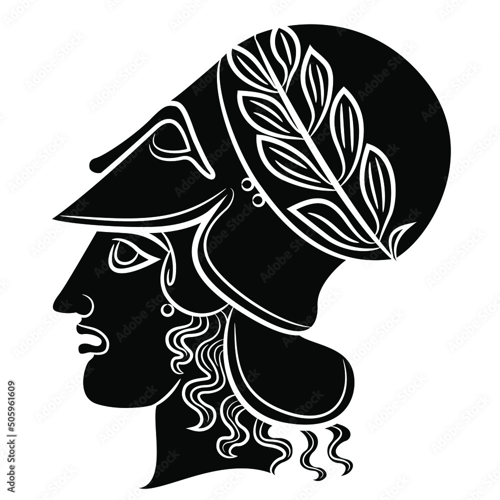 athena helmet clipart