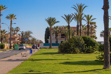 Vega Baja del Segura - Torrevieja - Paisajes de la Urbanización Mar Azul cerca de Cala Ferris.