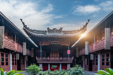 Interior View Of Ancient Chinese Historical Buildings