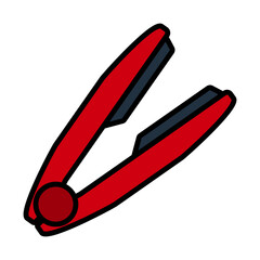 Sticker - Hair Straightener Icon