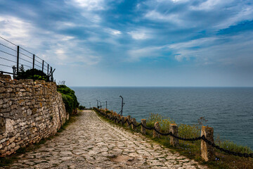 Wall Mural - fence on the beach