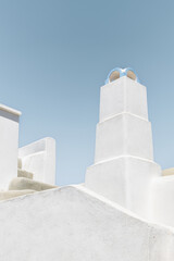 Wall Mural - roof in Santorini