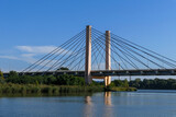 Fototapeta Łazienka - Most Milenijny nad Odrą, Wrocław-Polska