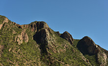 A Rugged Mountain Ridge In The Langeberg Mountains In The Karoo Of South Africa