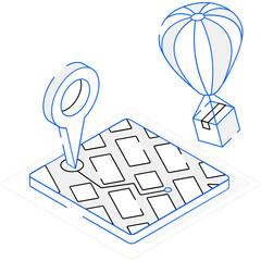 Sticker - balloon delivery