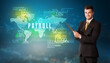 © ra2 studio - Businessman thinking about market concept