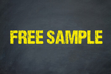 Sticker - Free sample