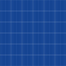 Blue Solar Panel Seamless Texture, Abstract System Collector From Poly Crystalline Square Cells