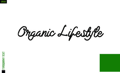 Canvas Print - Organic Lifestyle Elegant Phrase Cursive Calligraphy Text