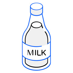 Poster - Milk Bottle 