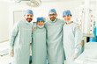 © AntonioDiaz - Smiling medical team after a surgery