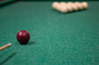 © Олег Копьёв - Game of billiards. White balls for cue strike. Sports competition.