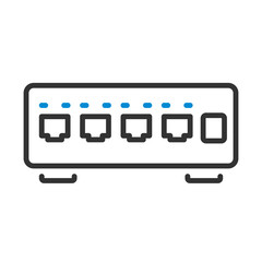 Ethernet Switch Icon