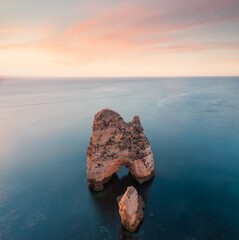 Wall Mural - Natural cliffs and beaches, Algarve, Lagoa, Portugal.
Summer season.