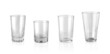 © Sai - Set of empty glass of water isolated on white background