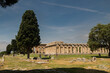 Paestum, originally Poseidon - Siberian colony. The Temple of Hera is a monumental building with columns