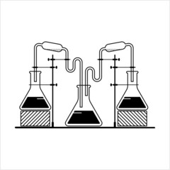 Poster - Beaker Icon M_2205002