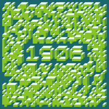 1906 Implementation Of Edward Zajec “Il Cubo” From 1971. Essentially A Truchet Tile Set Of 8 Tiles And Rules For Placement Art Illustration