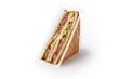 © dimaris - Pair of fresh tuna sandwiches in food container on white