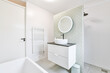 © ADDICTIVE STOCK - Interior of modern bathroom in daytime