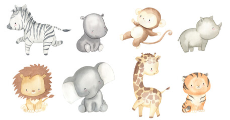 watercolor illustration for kids