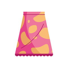 Wall Mural - pink female skirt