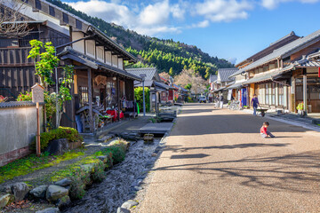 Canvas Print - 若狭町熊川宿伝統的建造物群保存地区