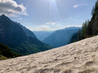 Sticker - Wandern im Naturschutzgebiet Berchtesgadener Alpen