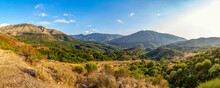 Scenic View Of Mali I Gjere Mountain Range On Sunny Day, Albania