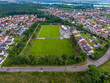 Luftbild Sportplatz Huttenheim