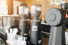 The Coffee Grinder Makes Work Easy And Fast.