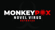 Monkeypox virus banner for awareness and alert against disease spread, symptoms or precautions. Monkey Pox virus outbreak pandemic design 