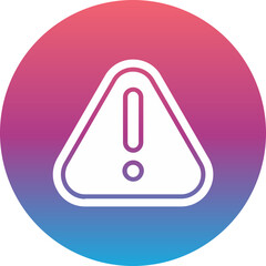 Poster - Warning Icon 