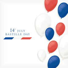 Bastille Day Lettering Card