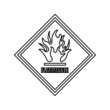 © АНДРЕЙ Морозюк - fire hazard warning icon, vector illustration
