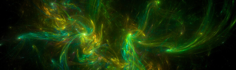 Wall Mural - banner star field background . starry outer space background texture . colorful starry night sky out