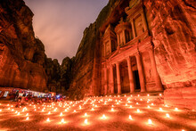Petra At Night Jordan