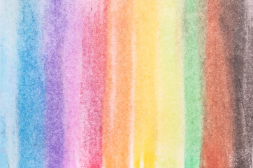 abstract watercolor texture background of stripes