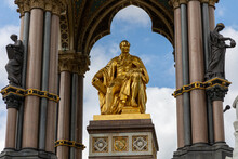 Prince Consort National Memorial (Princie Albert Memorial) In Kensington Gardens, London, Great Britain
