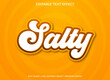 salty editable template with bold style use for business logo and brand