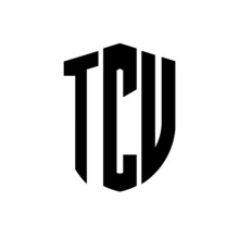 TCV Letter Logo Design. TCV Modern Letter Logo With Black Background. TCV Creative  Letter Logo. Simple And Modern Letter Logo. Vector Logo Modern Alphabet Font Overlap Style. Initial Letters TCV 