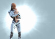 © Science RF - Robot looking after a baby, illustration