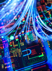 Data transfer, conceptual image