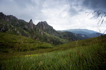 Wall Mural - beautiful mountain landscape