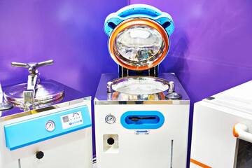 Wall Mural - Autoclaves for chemical laboratories in store