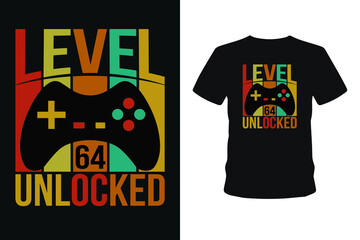  level 50 unlocked gaming t-shirt design, vector, element, bundle, apparel, template, typography, vintage, eps 10,gamer t shirt.
