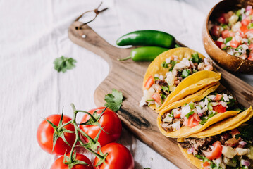 Sticker - Ribeye street tacos with pineapple pico de gallo