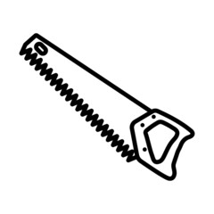 Sticker - Hand Saw Icon