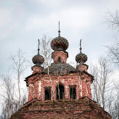 five-domed Orthodox church