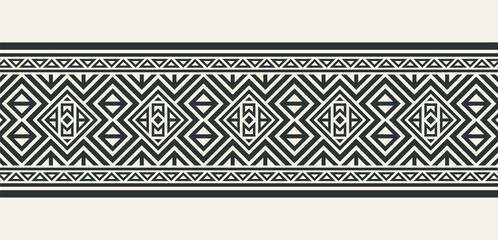 flat ornament line pattern design